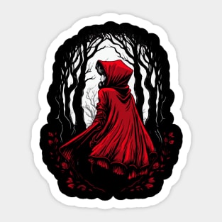 Little Red Riding Hood Sticker